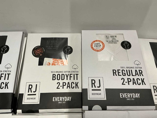 Partij rj bodywear regular&bodyfit 2-packs (44x) - afbeelding 11 van  17