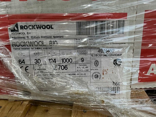 Partij rockwool isolatiemateriaal buis - afbeelding 3 van  7