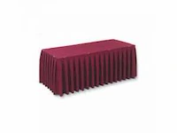 Partij rok geplooid buffettafel 180 cm (ca. 50x)