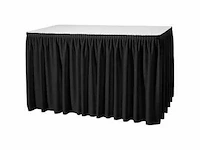 Partij rok geplooid buffettafel 180 cm (ca. 50x) - afbeelding 2 van  6