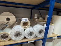 Partij rollen inkjetfolie en inkjetpapier o.a. vpf en synthogra, zelfklevend - afbeelding 2 van  30