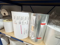 Partij rollen inkjetfolie en inkjetpapier o.a. vpf en synthogra, zelfklevend - afbeelding 13 van  30