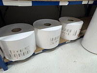 Partij rollen inkjetfolie en inkjetpapier o.a. vpf en synthogra, zelfklevend - afbeelding 22 van  30