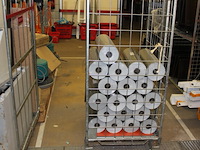 Partij rollen inpakpapier met opdruk c.a. 21 stuks - afbeelding 2 van  11