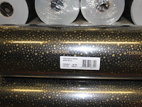 Partij rollen inpakpapier met opdruk c.a. 21 stuks - afbeelding 11 van  11