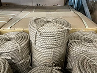 Partij rollen jute touw 8mm - 25mtr (360x) - afbeelding 1 van  3