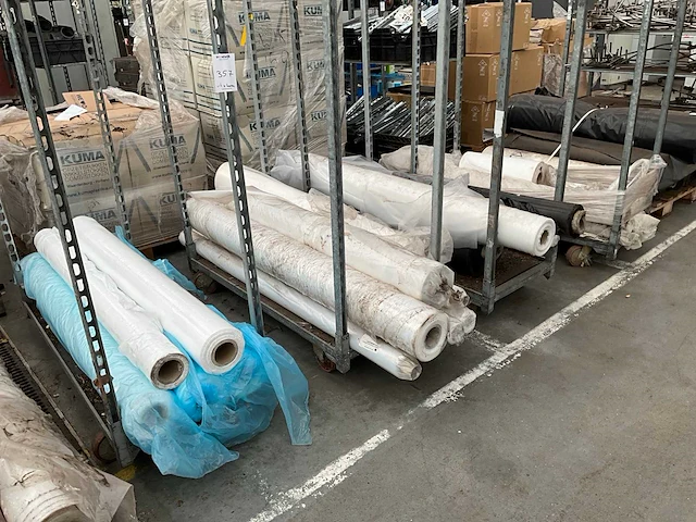 Partij rollen ldpe folie - afbeelding 1 van  5