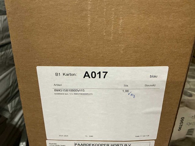 Partij rollen vilt met juteweefsel (108x) - afbeelding 4 van  5