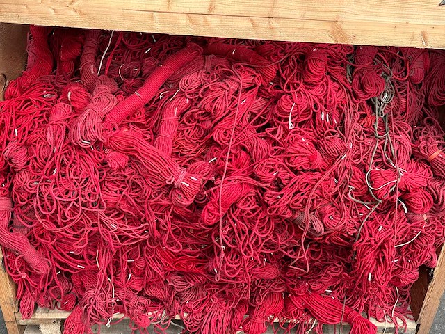 Partij rood koord - afbeelding 2 van  4