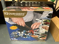 Partij rosenberg professional 16-delige pannesets (10x)