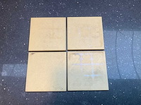 Partij royal mosa tegel geel 10x10 cm ca. 2,5m2 - afbeelding 2 van  4