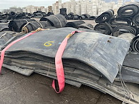 Partij rubber diverse afmetingen circa 255m2 - afbeelding 2 van  9