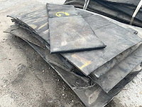 Partij rubber diverse afmetingen circa 255m2 - afbeelding 9 van  9