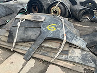 Partij rubber diverse afmetingen circa 255m2 - afbeelding 2 van  7