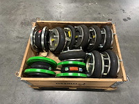 Partij rubber expansiestukken / trillingsdempers met flenzen - afbeelding 3 van  5
