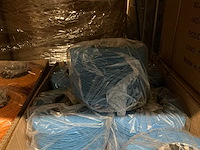 Partij rubber thread orange/blue 1kg per rol (96x) - afbeelding 4 van  6