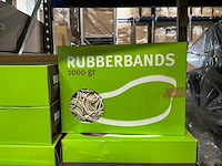 Partij rubberbands 1kg per verpakking 60x1,5mm no.22 - afbeelding 2 van  3