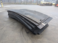 Partij rubberen matten - rijplaten - afbeelding 3 van  6