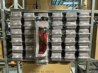 Partij rucanor scheenbeschermers black/red (37x)