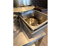 Partij rvs bakken, pannen en schalen - afbeelding 8 van  9