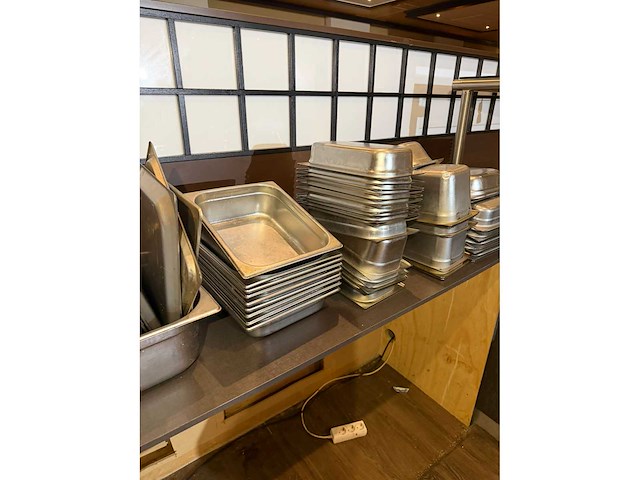 Partij rvs bakken - afbeelding 2 van  8