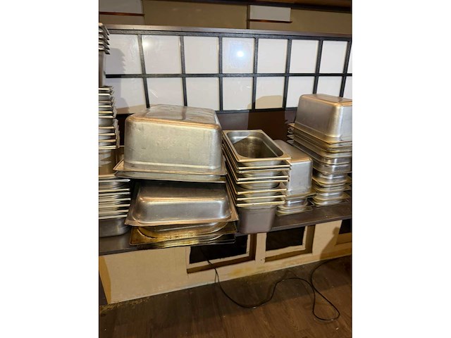 Partij rvs bakken - afbeelding 6 van  8