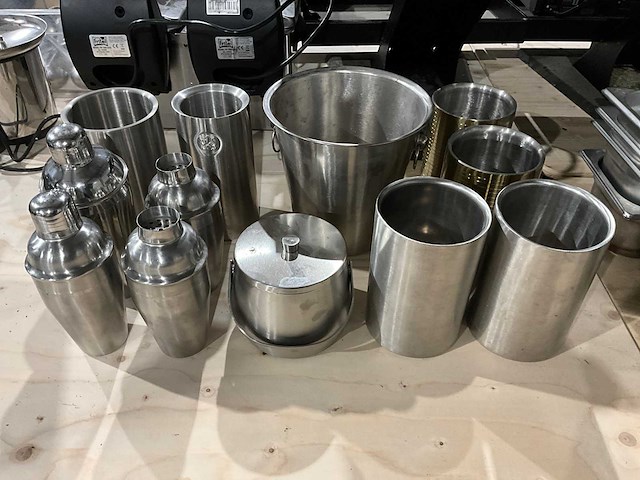 Partij rvs barbenodigdheden - afbeelding 1 van  3