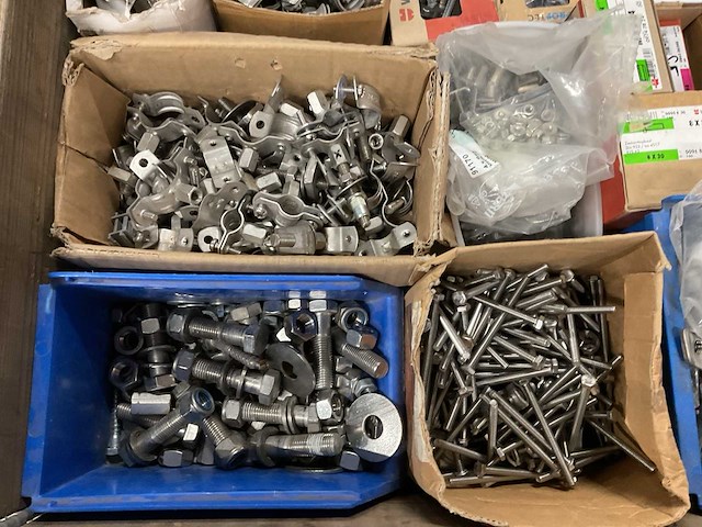 Partij (rvs) bevestigingsmateriaal - afbeelding 4 van  9