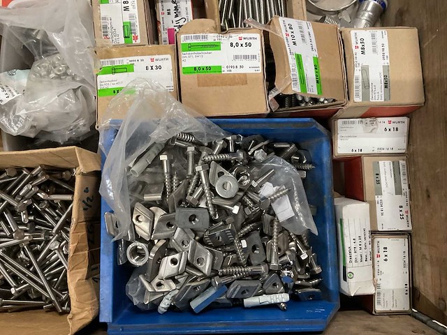 Partij (rvs) bevestigingsmateriaal - afbeelding 5 van  9