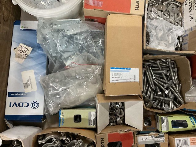 Partij (rvs) bevestigingsmateriaal - afbeelding 7 van  9