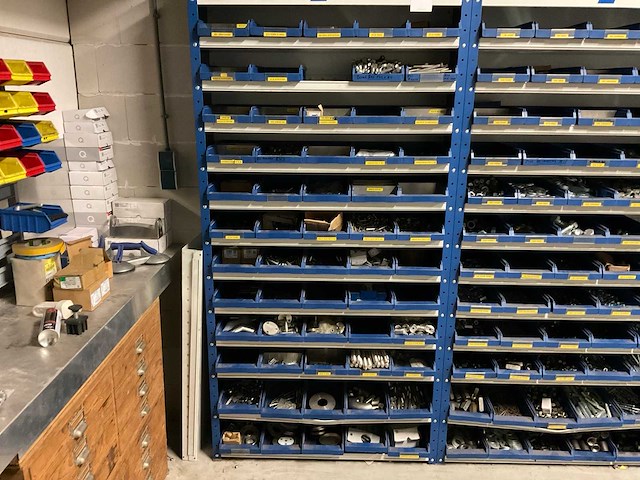 Partij rvs bevestigingsmaterialen - afbeelding 1 van  14