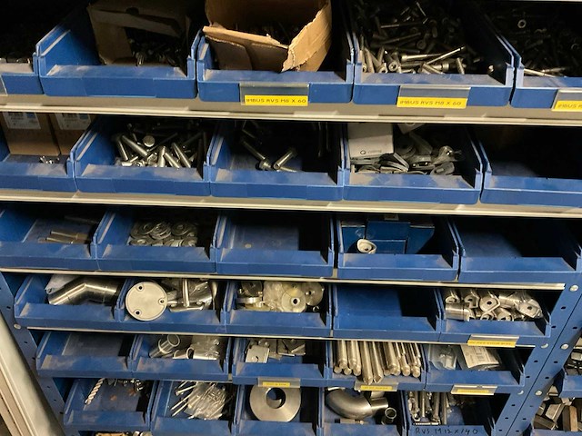 Partij rvs bevestigingsmaterialen - afbeelding 8 van  14