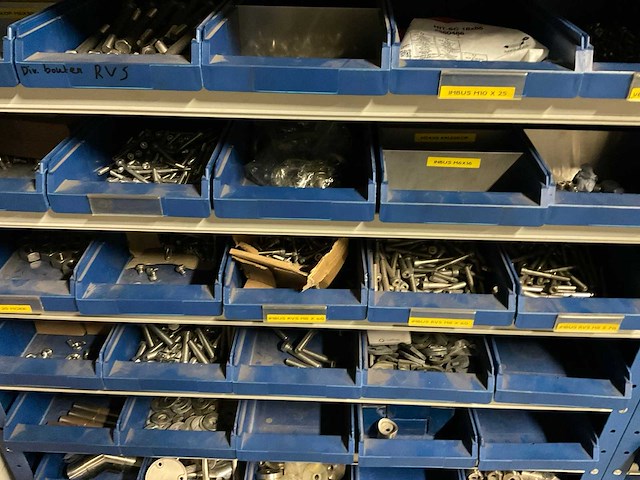 Partij rvs bevestigingsmaterialen - afbeelding 9 van  14
