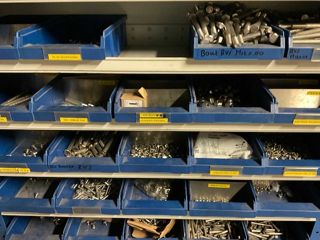 Partij rvs bevestigingsmaterialen - afbeelding 10 van  14