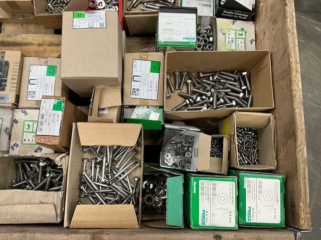 Partij rvs bevestigingsmiddelen - afbeelding 2 van  5