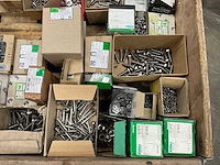 Partij rvs bevestigingsmiddelen - afbeelding 2 van  5