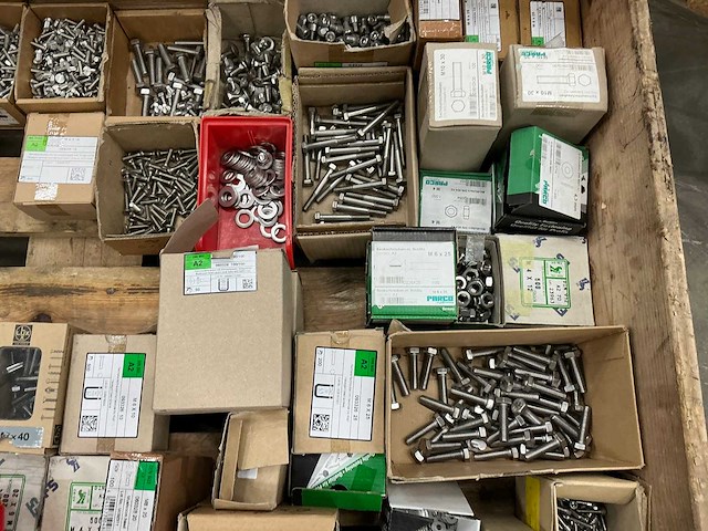 Partij rvs bevestigingsmiddelen - afbeelding 3 van  5