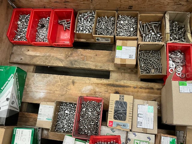 Partij rvs bevestigingsmiddelen - afbeelding 4 van  5