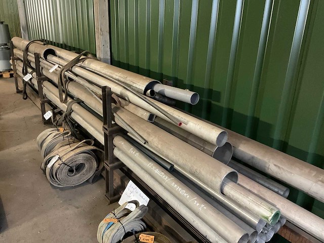 Partij rvs buizen - afbeelding 1 van  1