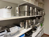 Partij rvs gastronormbakken en deksels - afbeelding 2 van  8