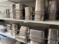 Partij rvs gastronormbakken en deksels - afbeelding 5 van  8