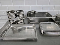 Partij rvs gastronormbakken en schalen - afbeelding 3 van  4