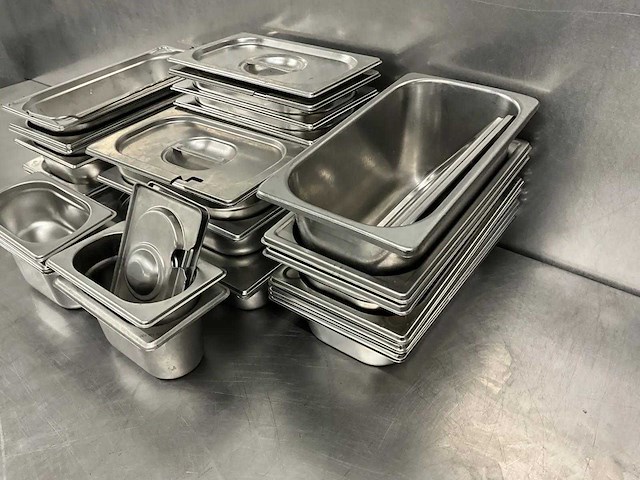 Partij rvs gastronormbakken - afbeelding 2 van  4