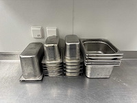 Partij rvs gastronormbakken - afbeelding 1 van  2