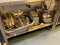 Partij rvs keukenbenodigdheden - afbeelding 1 van  5