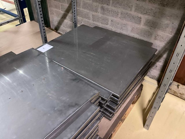 Partij rvs platen (ca. 30x) - afbeelding 3 van  3