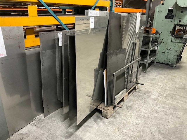 Partij rvs platen - afbeelding 2 van  8