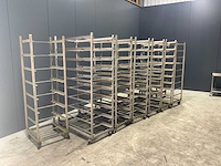 Partij rvs slagerijkarren - afbeelding 1 van  4