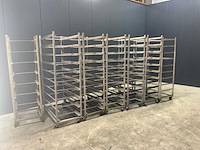 Partij rvs slagerijkarren - afbeelding 3 van  4