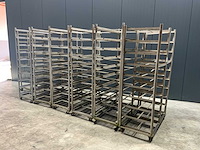 Partij rvs slagerijkarren - afbeelding 4 van  4